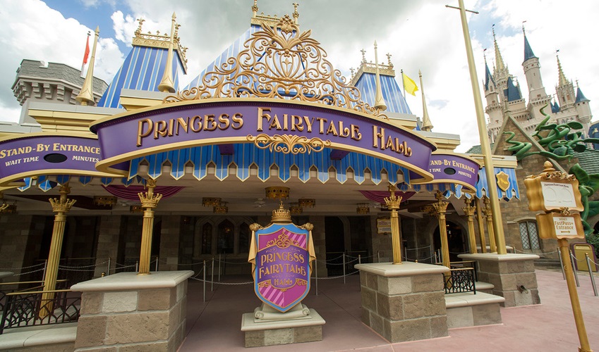 Princess Fairytale Hall (Magic Kingdom – Fantasyland)