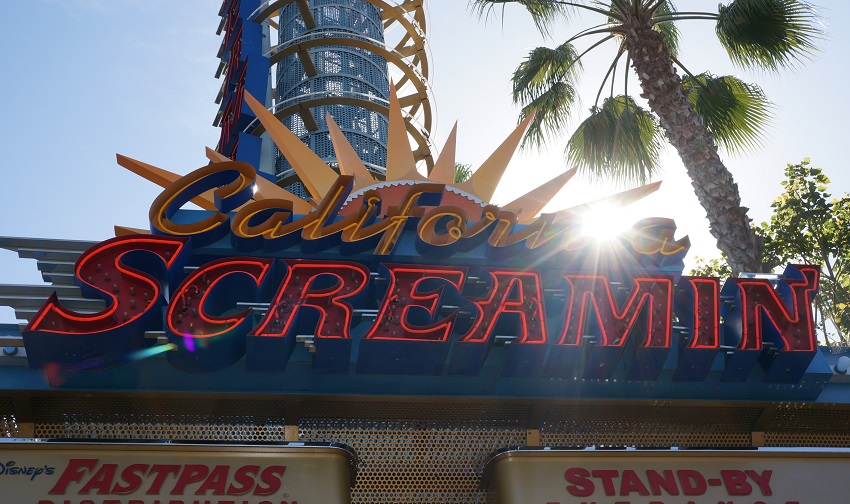 California Screamin’ – (Disney California Adventure – Paradise Pier)