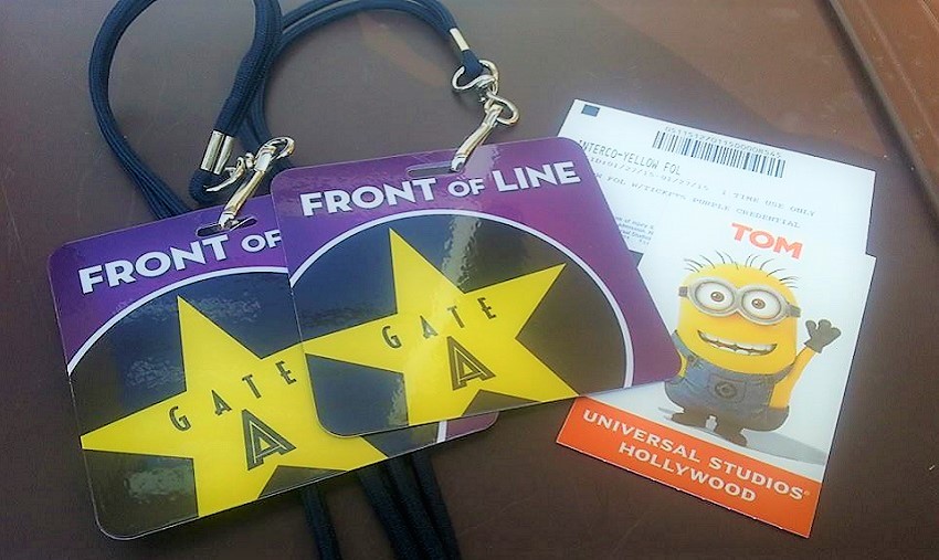 Front of Line Pass (Universal Studios Hollywood)
