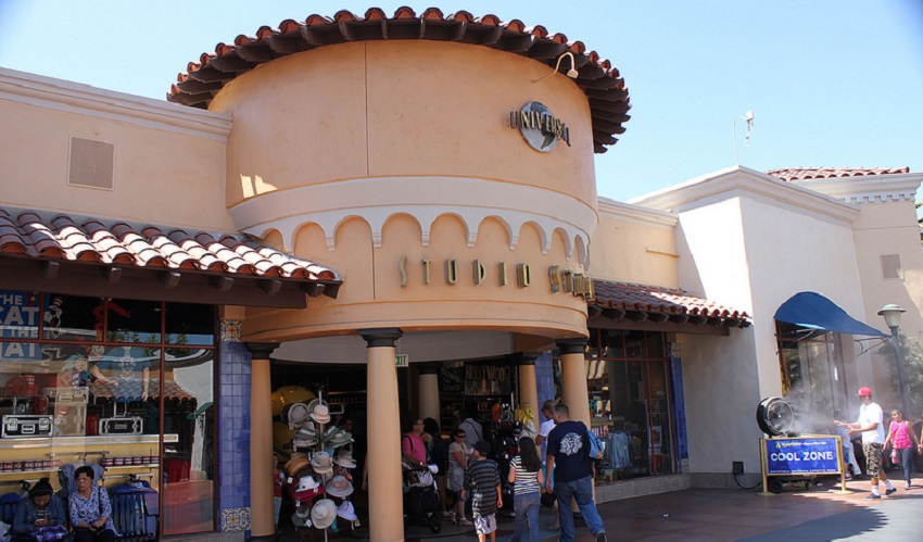 Lojas em Upper Lot (Universal Studios Hollywood)