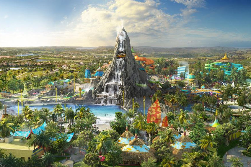 Universal Studios anuncia detalhes de parque aquático Volcano Bay