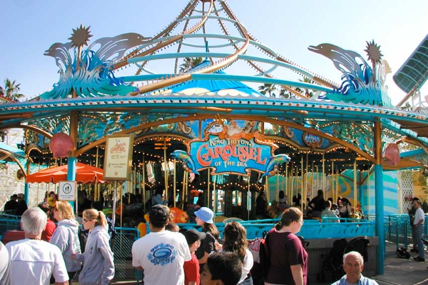 King Tritons Carousel of the Sea (Disney California Adventure – Paradise Pier)