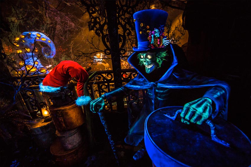 Hatbox Ghost está de volta à Haunted Mansion do Disneyland Park