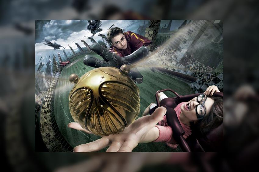 Atração Harry Potter and the Forbidden Journey agora em 3D, mas só no Japão