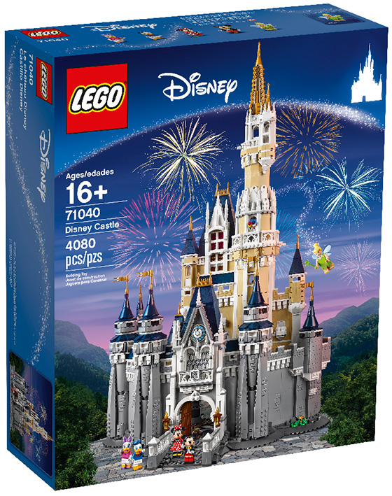 Lego vai lançar conjunto inspirado pelo Cinderella Castle do Magic Kingdom