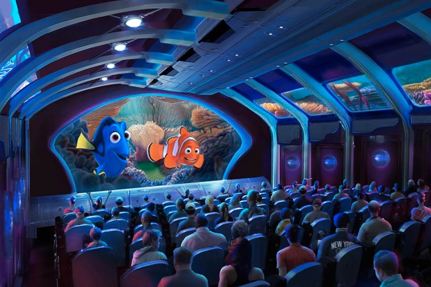 Nova atração de Procurando Nemo no Tokyo DisneySea