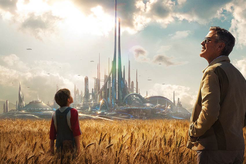 Tomorrowland, um filme cheio de referência aos parques Disney