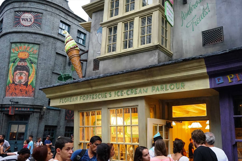 Florean Fortescue’s Ice Cream Parlour (Universal Studios Florida – Diagon Alley)