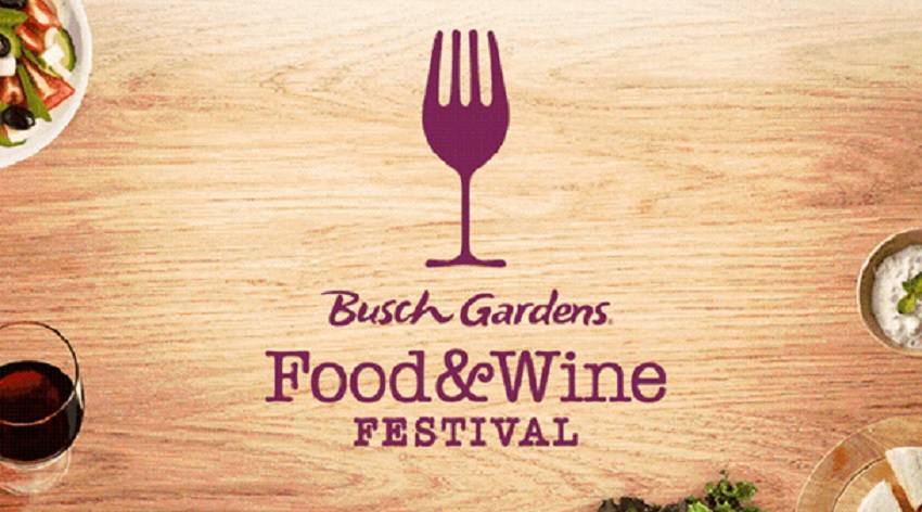 Food & Wine Festival no Busch Gardens Tampa Bay em 2017