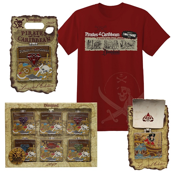 Pirates of the Caribbean - 50 anos merchandise