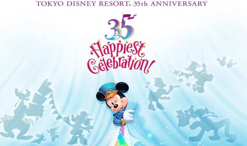 Tokyo Disneyland planeja a celebração do aniversário de 35 anos