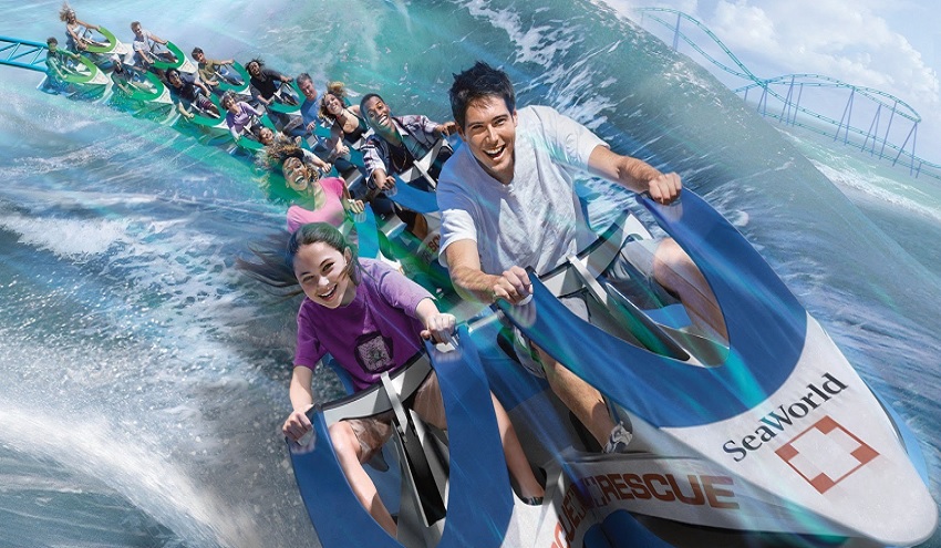 SeaWorld traz montanha-russa inédita em formato de jet-ski para San Antonio