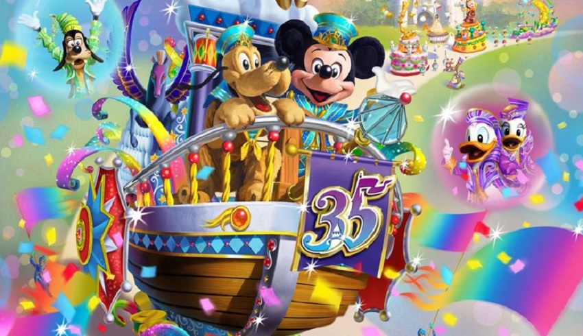 TOP 5 – Novidades no Tokyo Disney Resort para as comemorações de 35 anos