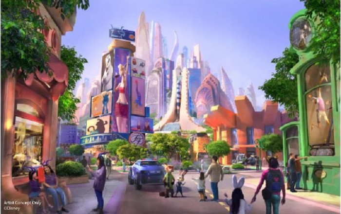 Animação Zootopia terá área temática na Shanghai Disneyland