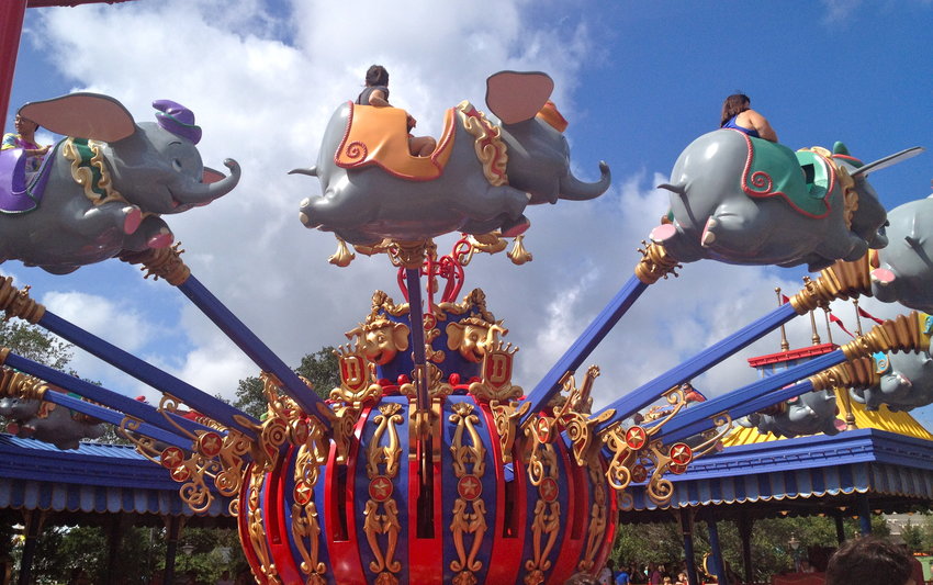 Dumbo the Flying Elephant (Magic Kingdom – Fantasyland)