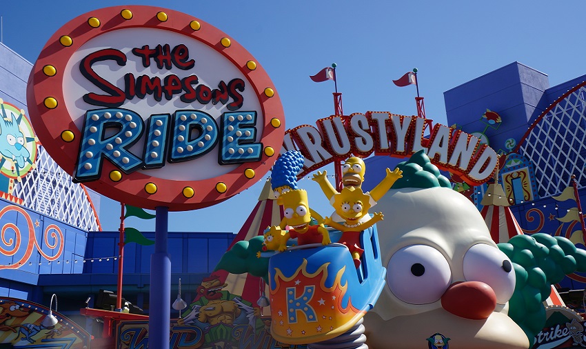 The Simpsons Ride (Universal Studios Hollywood – Upper Lot)
