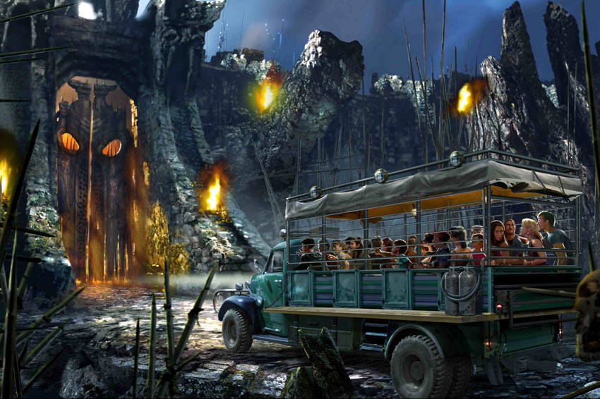 Detalhes revelados da nova atração do King Kong