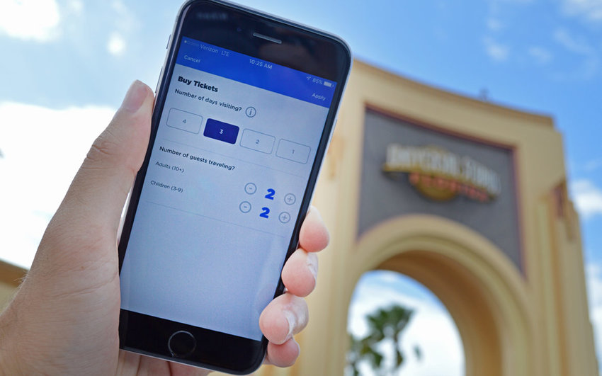 Universal Orlando Resort lança sistema de compra de ingresso em app oficial