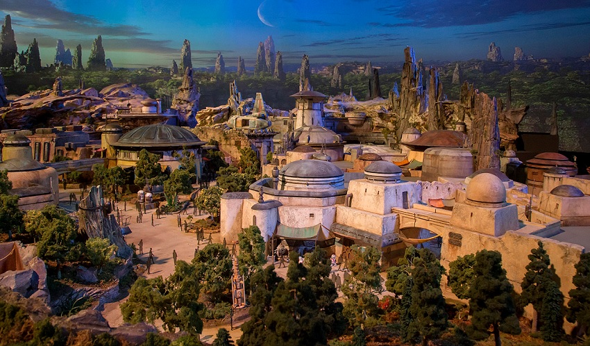 Star Wars Land: maquete completa da área revelada na D23 Expo 2017